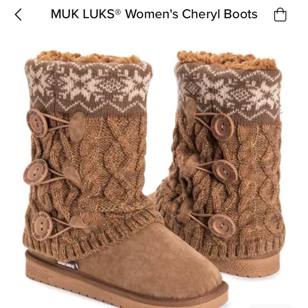 Muk Luks Womens Cheryl Boots